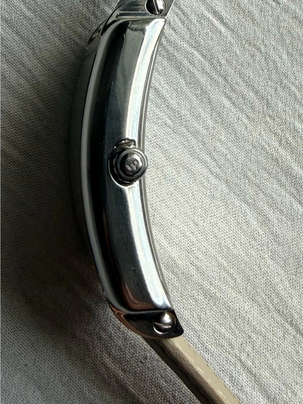 Rare Lucien Piccard “Crazy Face” Tank Swiss Quartz Watch